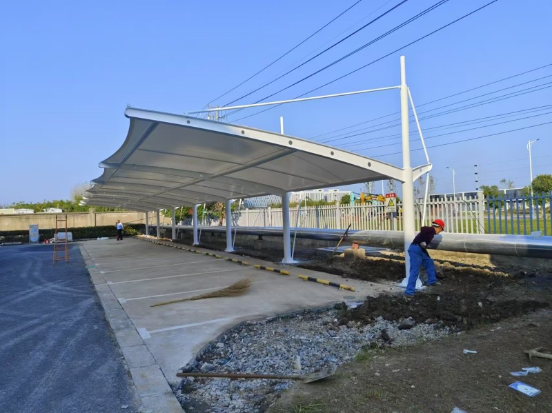 瑞安市物流园卸货推拉棚案例，大型移动推拉棚厂家报价参考